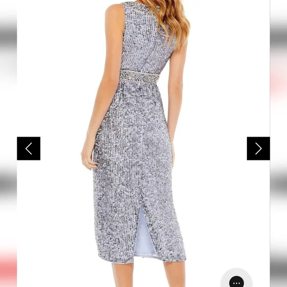 New Mac Duggal Sheath SZ 8 - Picture 2 of 6